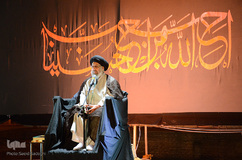 مراسم عزاداری شب سوم محرم در محوطه باز مصلی تبریز