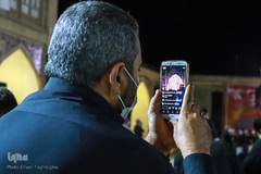 مراسم عزاداری شب سوم محرم در مسجد جامع زنجان