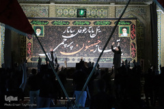 مراسم عزاداری شب سوم محرم در مسجد جامع زنجان