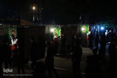 مراسم عزاداری شب چهارم محرم در هیئت میثاق با شهدا در دانشگاه افسری امام علی(ع) تهران