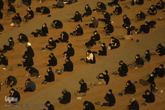 مراسم عزاداری شب چهارم محرم در هیئت میثاق با شهدا در دانشگاه افسری امام علی(ع) تهران