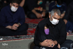 مراسم عزاداری شب چهارم محرم در هیئت میثاق با شهدا در دانشگاه افسری امام علی(ع) تهران