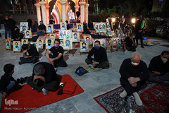 مراسم عزاداری شب چهارم محرم در هیئت میثاق با شهدا در دانشگاه افسری امام علی(ع) تهران