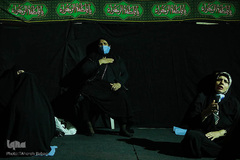 مراسم عزاداری امام حسین(ع) در فرهنگسرای قرآن