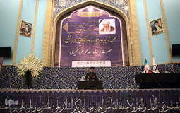 مراسم بزرگداشت مرحوم آیت الله محمدعلی تسخیری، زبان گویای اسلام و تشیع در سازمان فرهنگ و ارتباطات اسلامی