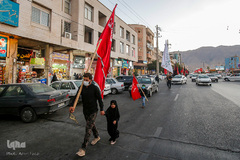 علم گردانی در شیراز‎