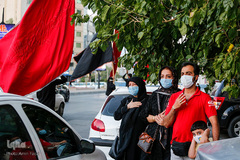 علم گردانی در شیراز‎