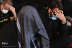 عزاداری شب تاسوعای حسینی هیات «ریحانة الحسین(ع)» با مداحی سیدمجید بنی فاطمه در پارک ارم تهران