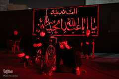 عزاداری شب های محرم در هیئت شهدای قزوین‎