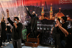 عزاداری شب های محرم در هیئت شهدای قزوین‎