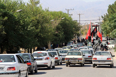 عزاداری خودرویی روز تاسوعا