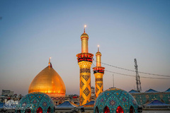 عزاداری شب تاسوعا در کربلای معلی