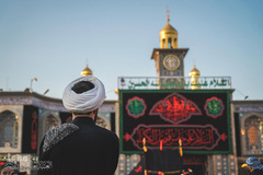 عزاداری شب تاسوعا در کربلای معلی