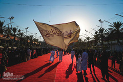 عزاداری شب تاسوعا در کربلای معلی