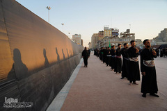 عزاداری شب تاسوعا در کربلای معلی