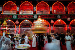 عزاداری شب تاسوعا در کربلای معلی