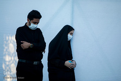 خیمه سوزان غروب عاشورا در میدان امام حسین(ع)