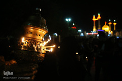 شام غریبان حسینی در جوار کریمه اهل بیت(ع)