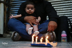 شام غریبان حسینی در جوار کریمه اهل بیت(ع)