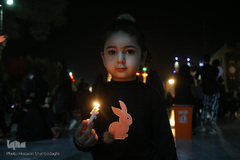 شام غریبان حسینی در جوار کریمه اهل بیت(ع)