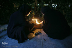 شام غریبان حسینی در جوار کریمه اهل بیت(ع)