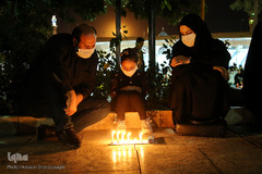 شام غریبان حسینی در جوار کریمه اهل بیت(ع)