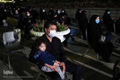 اجتماع بزرگ منتظران «اربعین» در خیمه موکب حضرت علی ابن ابیطالب(ع) منطقه فرهنگی و گردشگری عباس آباد تهران