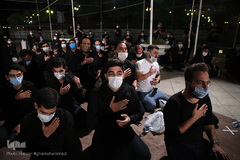 اجتماع بزرگ منتظران «اربعین» در خیمه موکب حضرت علی ابن ابیطالب(ع) منطقه فرهنگی و گردشگری عباس آباد تهران