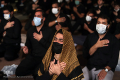 اجتماع بزرگ منتظران «اربعین» در خیمه موکب حضرت علی ابن ابیطالب(ع) منطقه فرهنگی و گردشگری عباس آباد تهران