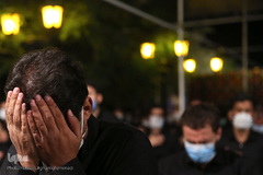 اجتماع بزرگ منتظران «اربعین» در خیمه موکب حضرت علی ابن ابیطالب(ع) منطقه فرهنگی و گردشگری عباس آباد تهران