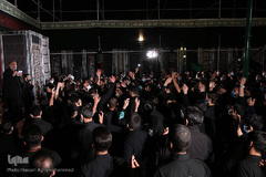 اجتماع بزرگ منتظران «اربعین» در خیمه موکب حضرت علی ابن ابیطالب(ع) منطقه فرهنگی و گردشگری عباس آباد تهران