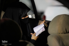 شب های محرم در هیئت خودرویی شیراز