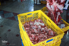 توزیع نذورات حسینیه اعظم زنجان