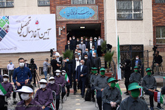 آیین آغاز سال تحصیلی ۱۴۰۰-۱۳۹۹در دبیرستان نوجوانان نارمک