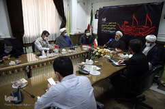 نشست خبری حجت‌الاسلام حمید احمدی، رییس کمیته فرهنگی و آموزشی ستاد مرکزی اربعین