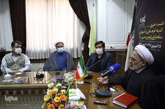 نشست خبری حجت‌الاسلام حمید احمدی، رییس کمیته فرهنگی و آموزشی ستاد مرکزی اربعین