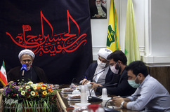 نشست خبری حجت‌الاسلام حمید احمدی، رییس کمیته فرهنگی و آموزشی ستاد مرکزی اربعین