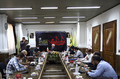 نشست خبری حجت‌الاسلام حمید احمدی، رییس کمیته فرهنگی و آموزشی ستاد مرکزی اربعین