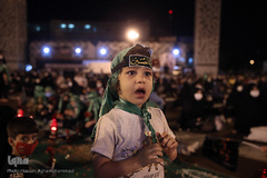 مراسم بزرگ‌ترین سفره نذری حضرت رقیه(س) در میدان آیینی امام حسین(ع)