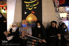 مراسم بزرگ‌ترین سفره نذری حضرت رقیه(س) در میدان آیینی امام حسین(ع)