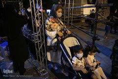 مراسم بزرگ‌ترین سفره نذری حضرت رقیه(س) در میدان آیینی امام حسین(ع)