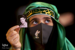 مراسم بزرگ‌ترین سفره نذری حضرت رقیه(س) در میدان آیینی امام حسین(ع)