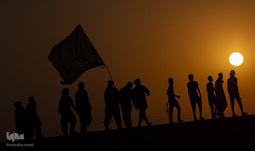 جلوه‌هایی زیبا، از خدمت‌رسانی به زائران اربعین در جنوب عراق