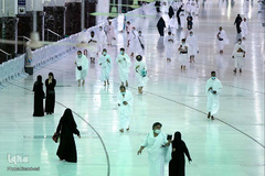 آغاز مراسم متفاوت حج عمره با حضور ۶۰۰۰هزار تن از اتباع سعودی پس از شیوع ویروس کرونا