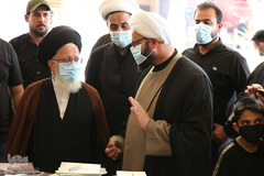 خدمات فرهنگی و مذهبی موکب های «حشد الشعبی» در مسیر پیاده روی اربعین