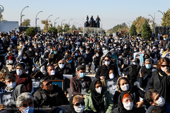 مراسم خاکسپاری پیکر محمدرضا شجریان