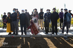 مراسم خاکسپاری پیکر محمدرضا شجریان