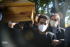 مراسم خاکسپاری پیکر محمدرضا شجریان