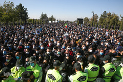 مراسم خاکسپاری پیکر محمدرضا شجریان