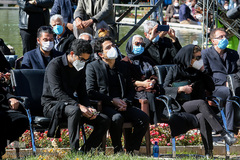 مراسم خاکسپاری پیکر محمدرضا شجریان